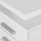 Monarch Specialties - 7690 Bureau 48 po L - Blanc Orientation Gauche Ou Droite-10