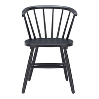 Zuo - Stenger Chaise de salle à manger - Noir - Ensemble de 2-Soutien confortable des accoudoirs