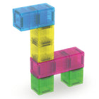 MAGNA-TILES -L’original ensemble de construction magnétique Cube Pack de 9 pièces-Plus à explorer: Ajoutez l’ensemble de cubes aux ensembles de voyage, Pet Playhouse, Police Station, Fire Station, Rail Racers et aux ensembles MAGNA-TILES classiques pour débloquer encore plus de potentiel de construction et étendre le plaisir d’un minuscule chalet en pain d’épice à tout un village saisonnier