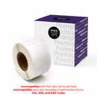 Premium Tape - Compatible avec Dymo 30251 Étiquettes d'adresse - Noir sur Blanc - 1-1/8" x 3-1/2" - 260 Étiquettes-Fabricant: Nu-Tone Brand