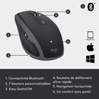 Logitech - MX Anywhere 2S souris sans fil édition Bluetooth - Graphite-6