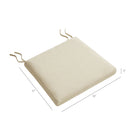 Modway - Jax Tissu Coussin de siège pour chaise à manger in Lin-Revêtement de tissu texturé