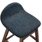 Modway - Juno Tabouret de comptoir - Tissu bleu marine - Ensemble de 2-9