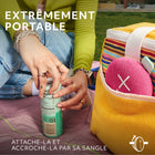 Ultimate Ears - MINIROLL Enceinte Bluetooth ultra-portable et étanche - Rose-12 heures de Boom : L'enceinte portable sans fil MINIROLL t’offre un maximum de temps d'écoute, quel que soit l'endroit où tu l’emportes