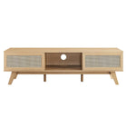 Modway - Soma 60 po Meuble TV, Chêne-Capacité de poids : 192 lb.