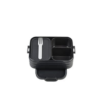 Mepal - Boîte à déjeuner Midi 18.5x12x6.5cm/7.3x4.7x2.5"  Noir-Va au lave-vaisselle