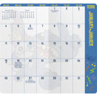 DateWorks - Planificateur de poche mensuel 2026-2027 - 3,5 po x 6,5 po - Stitch - Bilingue-Juin 2025 - Décembre 2027