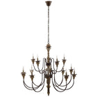Modway - Nobility Plafond à lumière suspendue Chandelier candélabre-Lampe suspendue à candélabre français