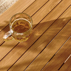 Modway - Vienna 34 po Carré Terrasse extérieure Bois de teck Table à manger, Naturel-Résistant aux intempéries