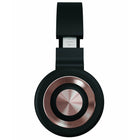 Casque d'écoute supra-auriculaire Sharper Image EXTRA BASS - noir/rose-Technologie sans fil Bluetooth intégrée