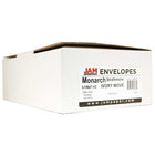 JAM Paper Enveloppes pour livrets Strathmore au fini vélin avec fermeture gommée, 3 7/8 x 7 1/2 po, ivoire, paquet de 1000-Ouverture : Pochette