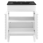 Modway - Render 24" Vanette de salle de bain - Blanc Noir-9
