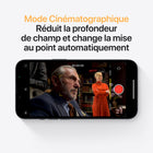 Apple - iPhone 13 6,1 po ecran Liquid Super Retina XDR, 128 Go, Minuit, Bell et Virgin Plus-Jusqu'à 19 heures de lecture video