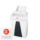 HSM - Déchiqueteuse Securio AF150 L4 à coupe micro (HSM2082)-Déchiquette les agrafes, les trombones et les cartes de crédit
