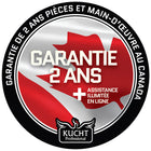 Kucht - 30 po Série KXD Cuisinière double énergie Propane - Gemstone-Les grilles robustes en fonte diffusent une chaleur intense et permettent de déplacer les ustensiles d’un foyer à l’autre sans les soulever
