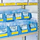 Spicers - Sac transparent pour pièces à dessus ouvert - 3 mils - 9 po l x 12 po L - Section blanche - 1 500 par paquet-Fermeture thermoscellable