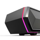 Edifier - MG300 Enceinte de table de jeu Bluetooth avec carte son intégrée et effets lumineux RVB - Noir-Le panneau de contrôle complet offre une utilisation facile pour le contrôle du volume et d'autres réglages