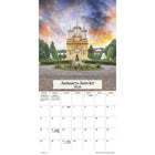 DateWorks - 2026 Calendrier Mural 16 Mois - 12 po x 12 po - Destinations Exotiques - Bilingue -Septembre 2025 - Décembre 2026