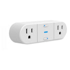 Westinghouse - Prise intelligente WiFi à 2 prises-Convertit la prise murale duplex en 2 prises intelligentes