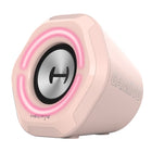 Hecate by Edifier - G1000 Enceintes stéréo de jeu multi-entrées Bluetooth avec lumières RGB - Rose-Le contrôleur filaire prend en charge le volume, l'effet lumineux, le mode sonore et les modes d'entrée