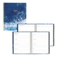 Blueline - Agenda Hebdomadaire/Mensuel - 9 1/4 po H x 7 1/4 po l - Motif Celestial - Anglais-17 mois, d’août à décembre