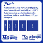 Brother - TZe221 Ruban laminé authentique pour étiqueteuses P-touch, 9 mm L x 8 m L - blanc avec texte noir - Paquet de 2-Conçu et fabriqué dans des usines de Brother certifiées ISO et soumis à des tests rigoureux.