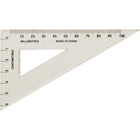 Acme - Triangle 30° - 60° - Transparent-Plastique acrylique