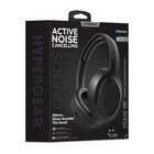 HyperGear - Casque d’écoute supra-auriculaire sans fil à annulation active du bruit Stealth2 - Noir-Son stéréo haute définition
