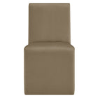 Modway - Emory Velours Performance Rembourré Fauteuil d’appoint de salle à manger - Taupe-8