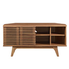 Modway - Render 46 po Meuble TV d’angle, Noyer-Assemblée requise