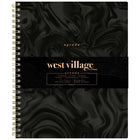 Mead - West Village Agenda hebdomadaire/mensuel 2027 - 11 po H x 9 po l - grand - couverture rigide - 12 mois-Un mois sur deux pages comprenant des blocs quotidiens non lignés, une section de tâches lignée, un « conseil de simplicité » pour vous aider à planifier et des onglets pour une navigation facile