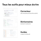 Antidote+ Familial - 5 utilisateurs - Français-Applications incluses : Antidote 12 (Windows, Mac), Antidote Web (en ligne) et Antidote Mobile (iPhone, iPad)