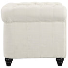 Modway - Earl Tissu rembourré Fauteuil - Beige-Touffage profond pour un effet maximal