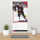 DateWorks - 2026 Calendrier Mural 16 Mois - 12 po x 12 po - Sénateurs d'Ottawa - Bilingue -Comprend des pages mensuelles de janvier à décembre 2026, ainsi que les 4 derniers mois de 2025