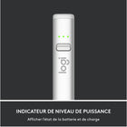 Stylet numérique Logitech Crayon USB-C pour iPad (2018 et versions ultérieures) - Argent-Protection contre les chutes de 4 pi (1,2 m)