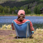 Grand Trunk - Mayfly Chaise basse au ras du sol - Storm-Se replie en format compact pour un rangement et un transport faciles
