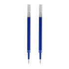 uni-ball - Stylos à gel rétractables 207 - 0,7 mm - bleu - paquet de 2-Couleur de l’encre : Bleu