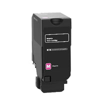Ecotone Lexmark 71C1HM0 Cartouche de toner remanufacturée - Rendement élevé - Magenta-Produit des couleurs éclatantes et uniformes pour des documents professionnels