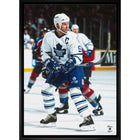 Doug Gilmour 20x29 Maple Leafs Action-V - Toile encadree - 22" x 31"-Impression sur toile de qualité supérieure avec bordures enveloppées