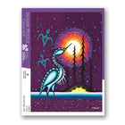 Oscardo - Casse-tête Crane de James Jacko avec motif artistique autochtone - 1000 pièces-Casse-tête de 1000 pièces mettant en vedette l’art autochtone – mettant en valeur des designs authentiques d’artistes des Premières Nations, des Inuits et des Métis de partout au Canada