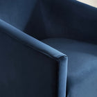 Modway - Twist Salon Accent Performance Velvet Chaise pivotante - Bleu Minuit-Capacité de poids de la chaise : 900 lb
