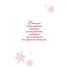 Mill Brook Studio - Cartes De souhaits Noël / Enveloppes - 5-3/8 po x 7-3/4 po - Joyeuses Fêtes - Paquet de 18-Imprimées sur un papier de qualité non couché