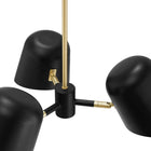 Modway - Briana 3-Lumière Lumière suspendue - Noir-8