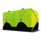Outsunny - Tente De Pêche Sur Glace Isolée 8 Personnes, Pop-Up, Pour -22℉- Vert-Tente de pêche sur glace pop-up, facile à installer et à démonter 
