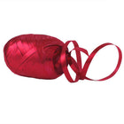 JAM Paper - Ruban à friser - 3/8" de largeur x 66 pieds - Rouge - paquet de 6-Quantité : Paquet de 6 œufs en ruban
