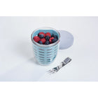 Mepal - Pot de fruits et légumes 600 mL/20oz  Mauve Vif-Convient pour réfrigérateur, congélateur, micro-ondes (sans couvercle)