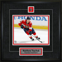 Matthew Tkachuk Pin & Plate Florida Panthers - Impression encadree - 18" x 18"-Qualité supérieure - virtual frames