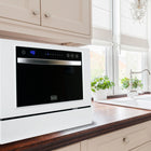 BLACK+DECKER - Lave-vaisselle de comptoir - 7 programmes de lavage - capacité de 6 couverts - blanc-7