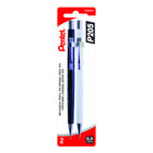 Pentel - Portemines pour dessin technique - 0,5 mm - Paquet de 2-Mécanisme de qualité supérieure - une quantité exacte de mine est poussée à chaque fois