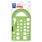 Staedtler-Mars – Gabarit de dessin d'usage général-Gabarit de dessin d'usage général, 9 1/2 po x 5 1/2 po